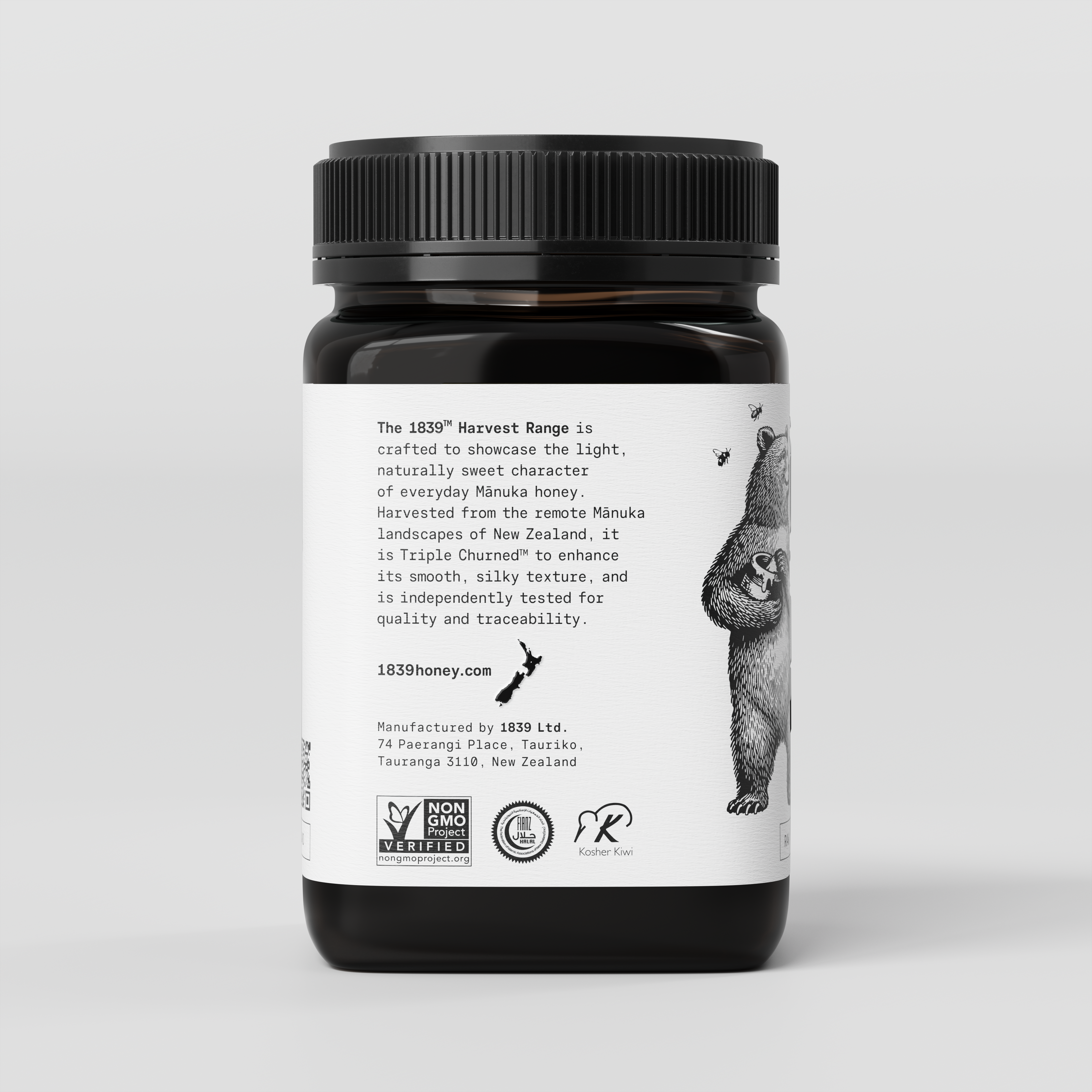 Harvest Multifloral Mānuka Honey MGO 50+ 500g