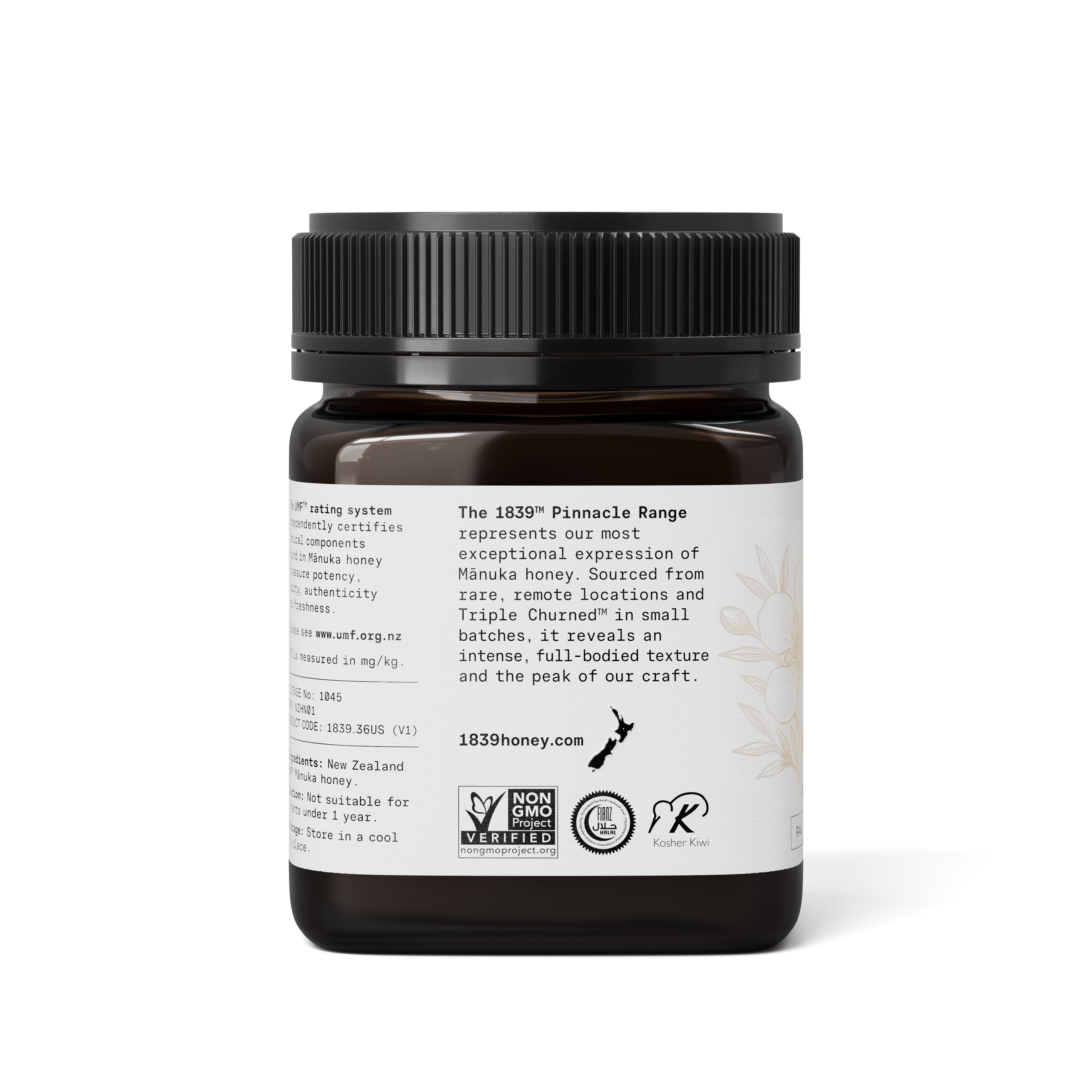 Pinnacle Raw Mānuka Honey UMF 22+ 250g